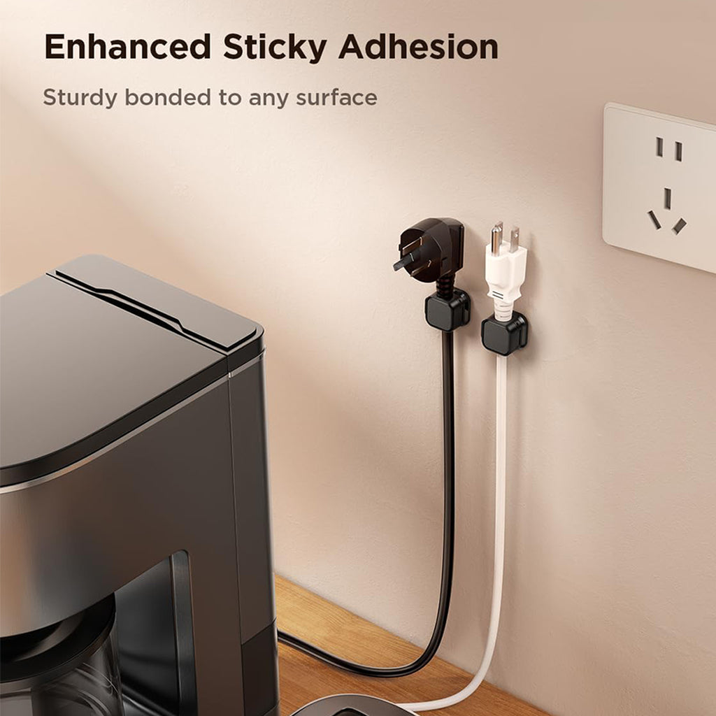 Magnetic Cable Clips – 6PCS Adjustable Desk Cable Organizer