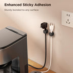 Magnetic Cable Clips – 6PCS Adjustable Desk Cable Organizer