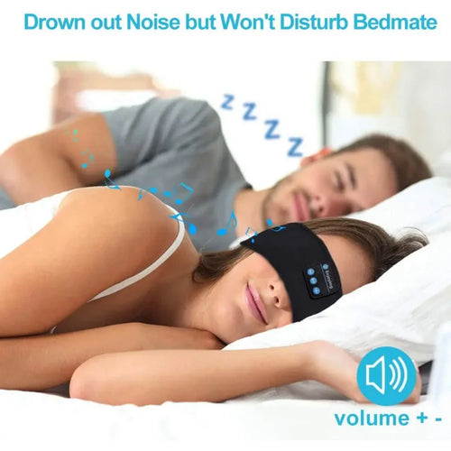 Bluetooth Sleep Headband – Wireless Sleep Headphones for Side Sleepers