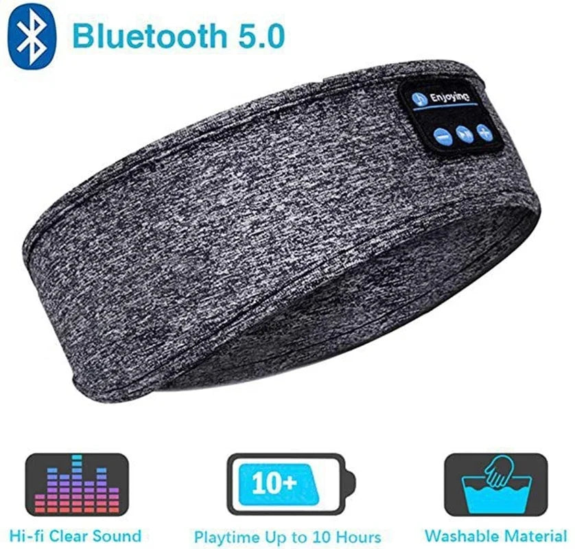 Bluetooth Sleep Headband – Wireless Sleep Headphones for Side Sleepers