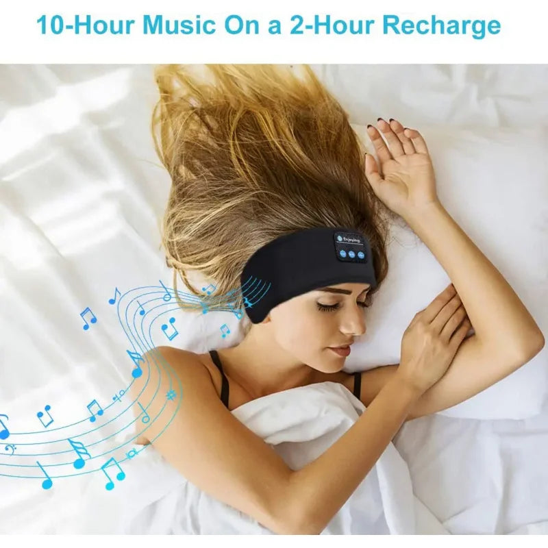 Bluetooth Sleep Headband – Wireless Sleep Headphones for Side Sleepers