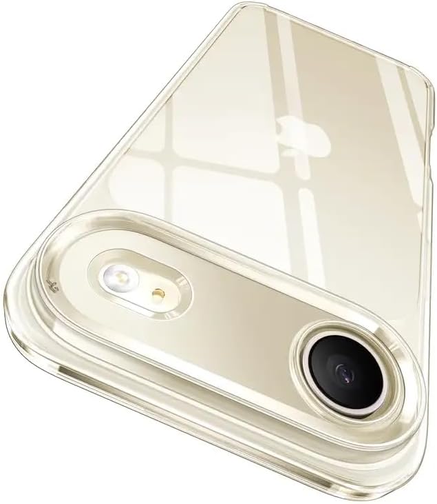 Anti-Yellow Crystal Clear iPhone Case – Shockproof Transparent Cover